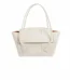 Bottega Veneta Arco Handbag Intrecciato Leather In White 20Cm 1