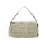 Bottega Veneta Brick Cassette Intreccio Leather Shoulder Bag Travertine 28Cm