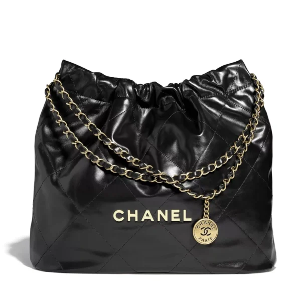 Chanel 22 Small Handbag Black