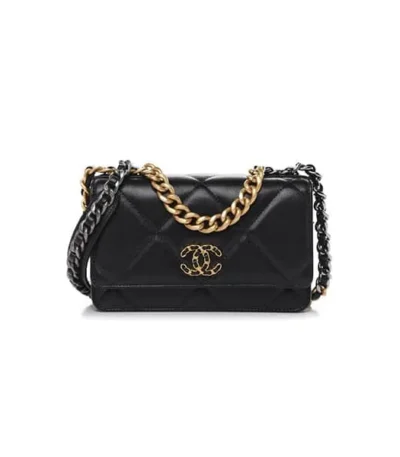 chanel crossbody bag black x2vz6