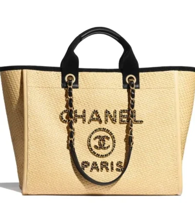 chanel deauville large shopping tote 38cm 6j1ad