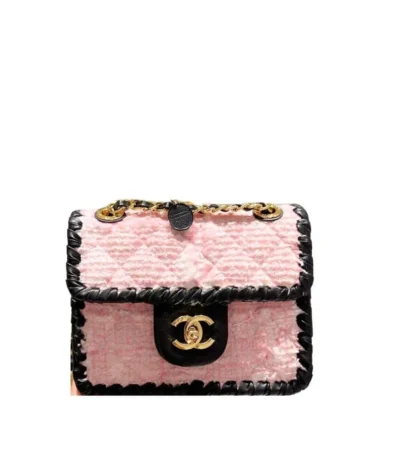 chanel mini flap bag pink 20cm mueoc