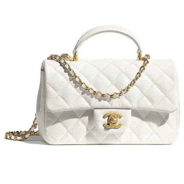 Chanel Mini Flap Bag With Top Handle 20Cm