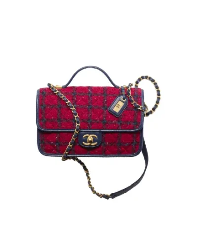 chanel small flap bag with top handle 25cm jwbhc
