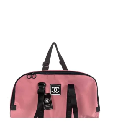 chanel sport cc duffle bag pink 51cm ystco