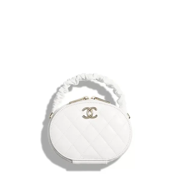 Chanel Vanity Case White