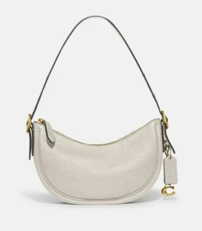 coach luna shoulder bag white cc439 dsxht