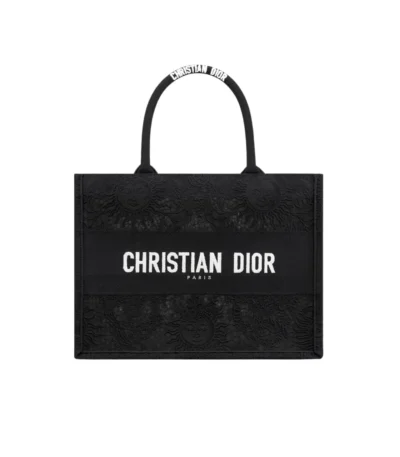 dior medium book tote toile de jouy soleil macram black 36cm jlqrf