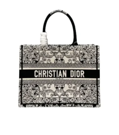 dior medium dior book tote black 36cm tuksw