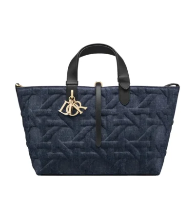 dior medium toujours bag denim blue 30cm 5bndd