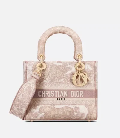 dior mini lady d lite bag pink 17cm tagka