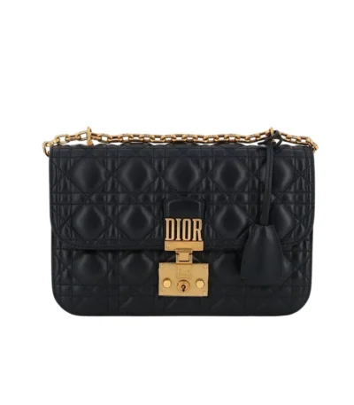 dior miss dior crossbody leather bag black 22cm zrey3
