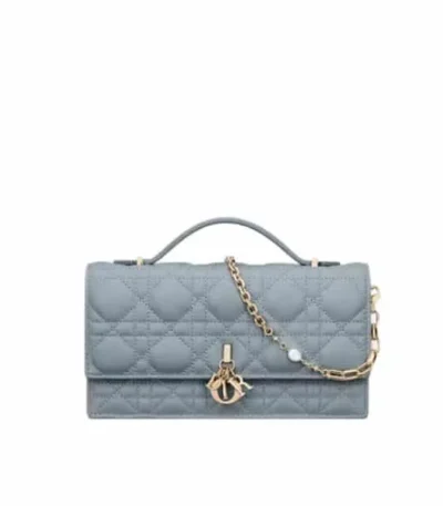 dior miss dior mini bag blue 21cm hea9y