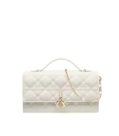 dior miss dior mini bag white 21cm vpziv