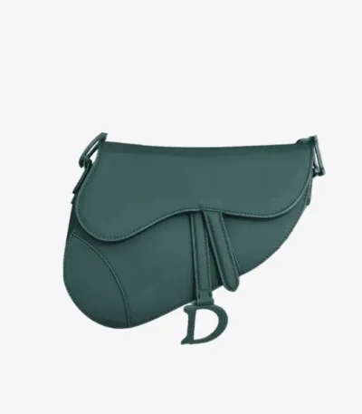 dior saddle smooth leather dark green rvh2d