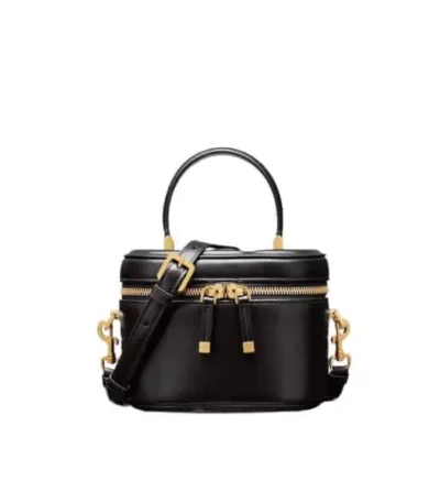 dior small cd signature vanity case dior oblique jacquard black 17cm egykp