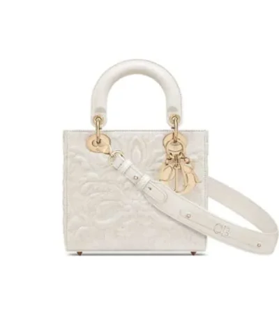 dior small lady dior my abcdior bag latte quilted effect lambskin with ornamental motif 20cm gzy2c