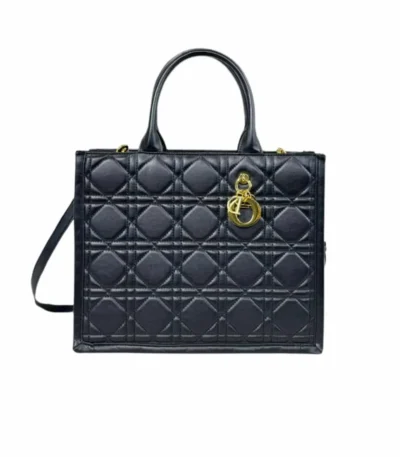 dior tote bag black 38cm mp5tz