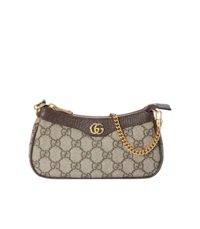 gucci mini ophidia gg shoulder bag brown 20m u3mdn