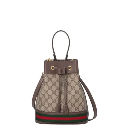 gucci ophidia small gg bucket bag brown 17cm 47qr6