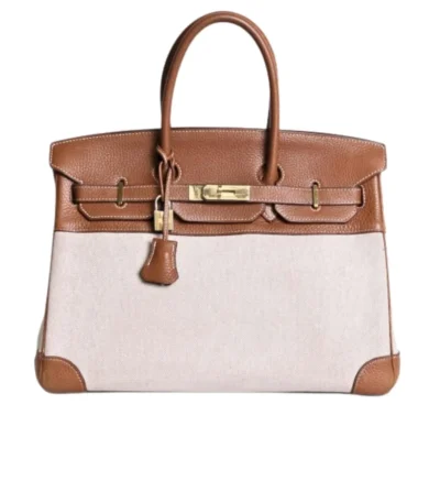 hermes birkin 25 toile h brown 25cm zkdeq