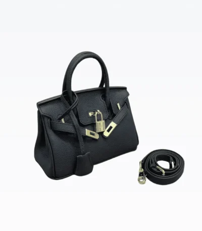 hermes birkin mini gold hardware epsom black 20cm uvga3
