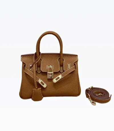 hermes birkin mini gold hardware epsom brown 20cm mmm7x