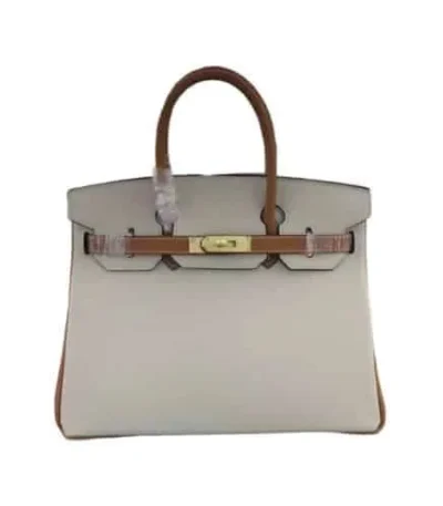 hermes birkin togo leather gold hardware beige brown 30cm ztdbd