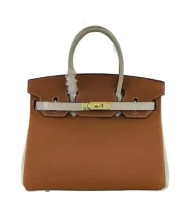 hermes birkin togo leather gold hardware brown 30cm rcjic