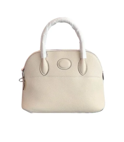 hermes bolide taurillon clemence blanc 27cm pwjio