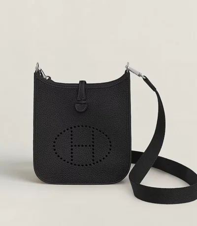 hermes evelyne 16 amazone black bag 16cm gnme0
