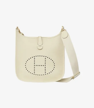 hermes evelyne 16 amazone white bag 16cm tjgia