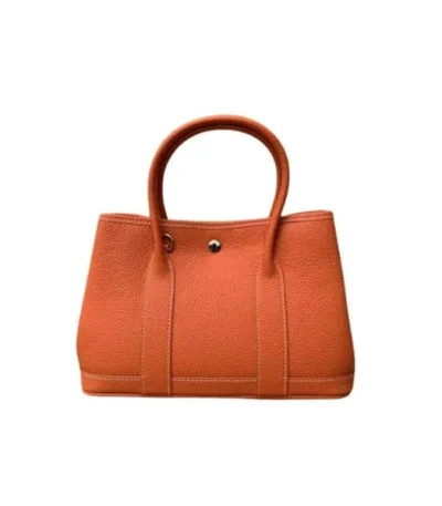 hermes garden party togo leather orange 31cm znrnd