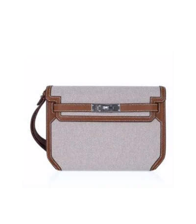 hermes kelly depeches pouch toile 26cm thwcr