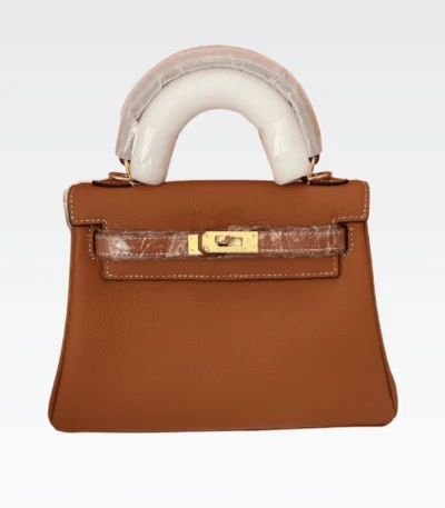 hermes kelly sellier rouge epsom gold hardware brown 25cm gszso