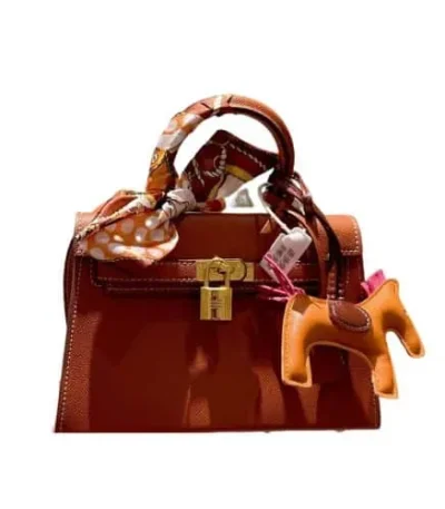 hermes kelly togo orange gold hardware 20cm 78g2q