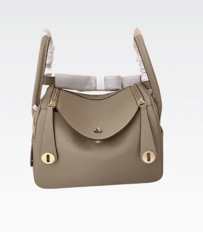 hermes lindy mini togo bag gold hardware beige 19cm avnyh