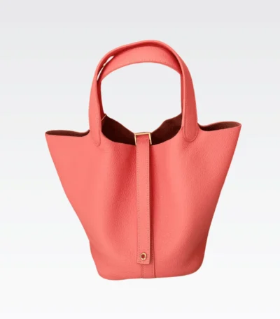 hermes picotin clemence gold hardware pink 22cm 1tx9h