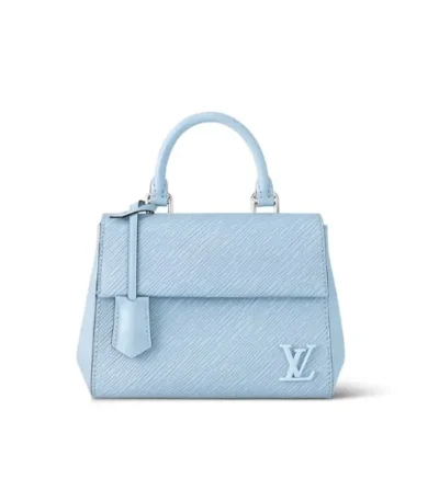 louis vuitton cluny mini cloud blue 20cm jgenq