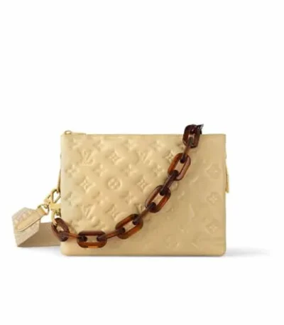 louis vuitton coussin pm bag yellow 27cm jqinn