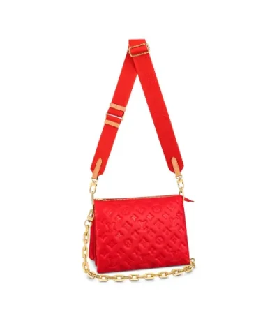 louis vuitton coussin pm red 26cm zumso