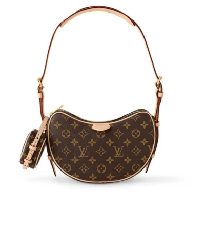 louis vuitton croissant mm monogram canvas 25cm tfegl
