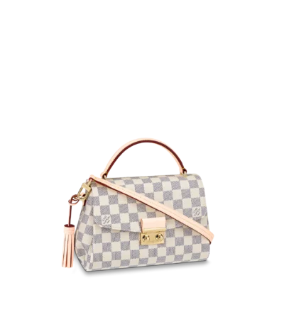 louis vuitton damier azur croisette 25cm grqil