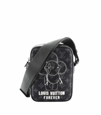 louis vuitton danube bag monogram vivienne eclipse black 21cm tnavi