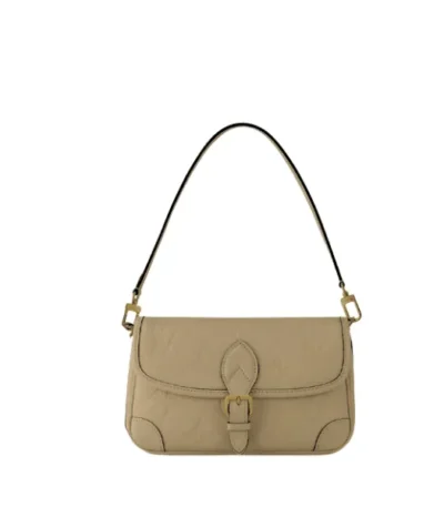 louis vuitton diane monogram in dark beige 24cm y7x7u