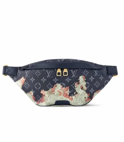 louis vuitton discovery bumbag pm ink blue 44cm vyene
