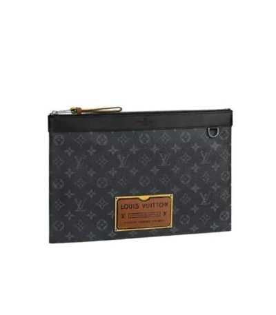louis vuitton discovery pochette monogram eclipse black 26cm 2bopw