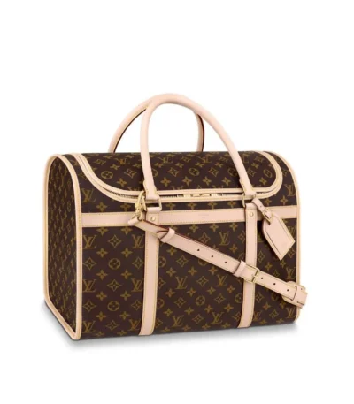 louis vuitton dog bag brown 40cm 7sha2