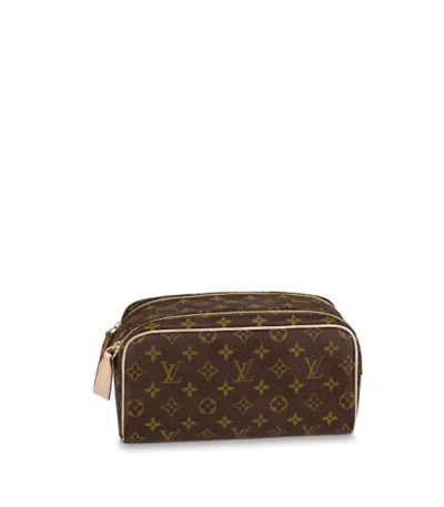 louis vuitton dopp kit toilet pouch monogram canvas 27cm esqpu
