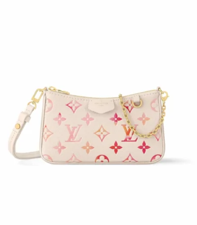 louis vuitton easy pouch on strap sunrise aquarelle 21cm 5hie1